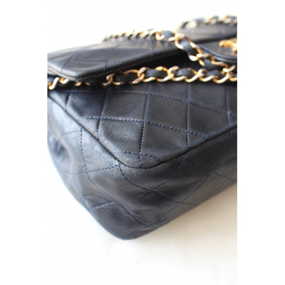 Chanel Medium Flap Navy Blue Double Flap - Picture 4 of 14